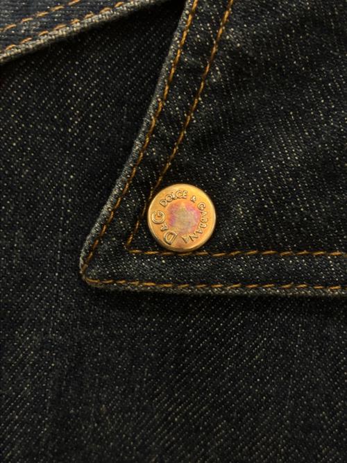 DOLCE & GABBANA（ドルチェ＆ガッバーナ）DOLCE & GABBANA (ドルチェ＆ガッバーナ) デニムコート インディゴ サイズ:SIZE Sの古着・服飾アイテム