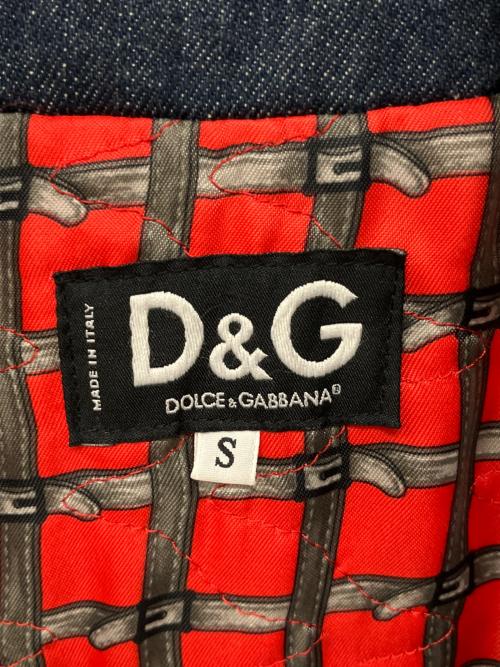 DOLCE & GABBANA（ドルチェ＆ガッバーナ）DOLCE & GABBANA (ドルチェ＆ガッバーナ) デニムコート インディゴ サイズ:SIZE Sの古着・服飾アイテム