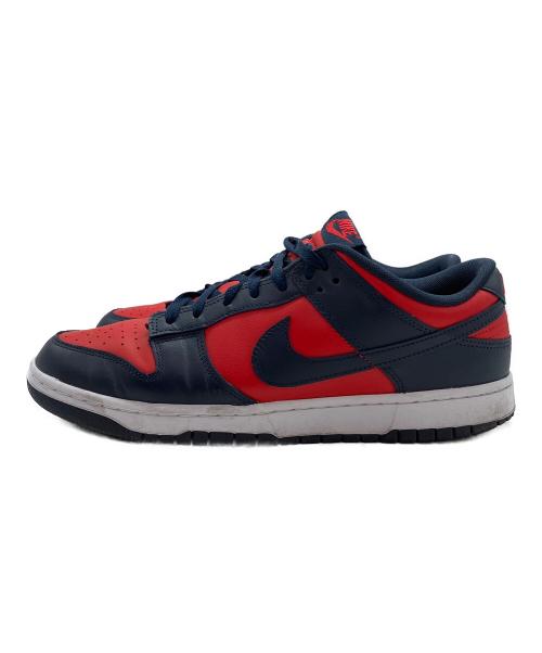 NIKE（ナイキ）NIKE (ナイキ) DUNK LOW RETRO レッド×ネイビー サイズ:SIZE 30cmの古着・服飾アイテム
