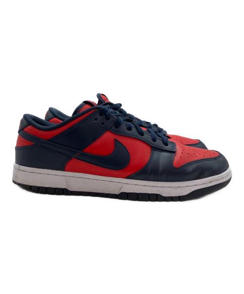 NIKE（ナイキ）NIKE (ナイキ) DUNK LOW RETRO レッド×ネイビー サイズ:SIZE 30cmの古着・服飾アイテム