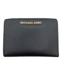 MICHAEL KORS（マイケルコース）の古着「2つ折り財布＆カードケース」｜ブラック
