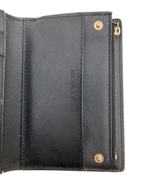 MICHAEL KORS（マイケルコース）MICHAEL KORS (マイケルコース) 2つ折り財布＆カードケース ブラックの古着・服飾アイテム
