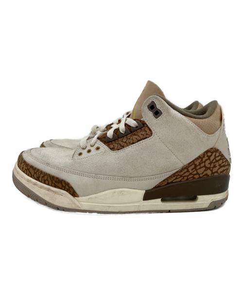 NIKE（ナイキ）NIKE (ナイキ) Air Jordan 3 Retro ベージュ サイズ:SIZE 27cmの古着・服飾アイテム
