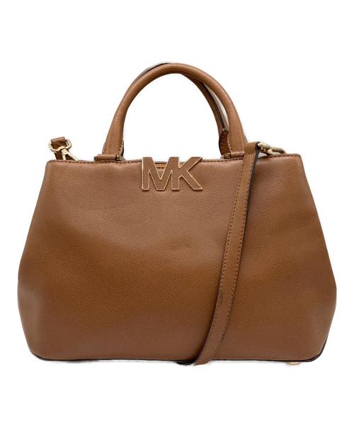 MICHAEL KORS（マイケルコース）MICHAEL KORS (マイケルコース) ショルダーバッグ ブラウンの古着・服飾アイテム