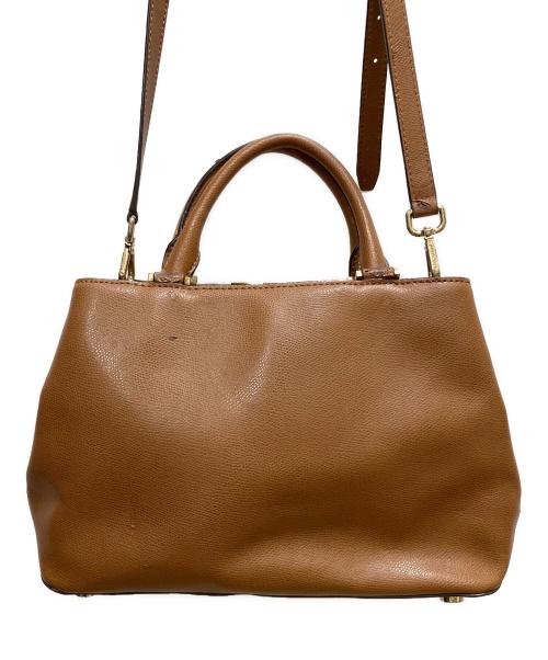 MICHAEL KORS（マイケルコース）MICHAEL KORS (マイケルコース) ショルダーバッグ ブラウンの古着・服飾アイテム