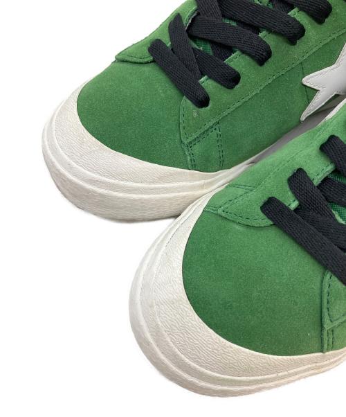 A BATHING APE（アベイシングエイプ）A BATHING APE (アベイシングエイプ) スニーカー グリーン×ホワイト サイズ:SIZE 26.5cmの古着・服飾アイテム