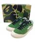 A BATHING APE（アベイシングエイプ）の古着「スニーカー」｜グリーン×ホワイト