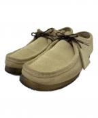 CLARKSクラークス）の古着「ワラビーシューズ」｜ベージュ