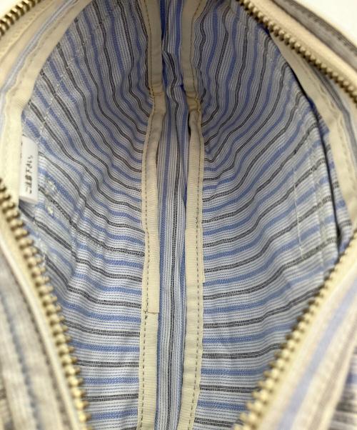 PORTER（ポーター）PORTER (ポーター) ブルーストライプ　SHOULDER BAG スカイブルーの古着・服飾アイテム