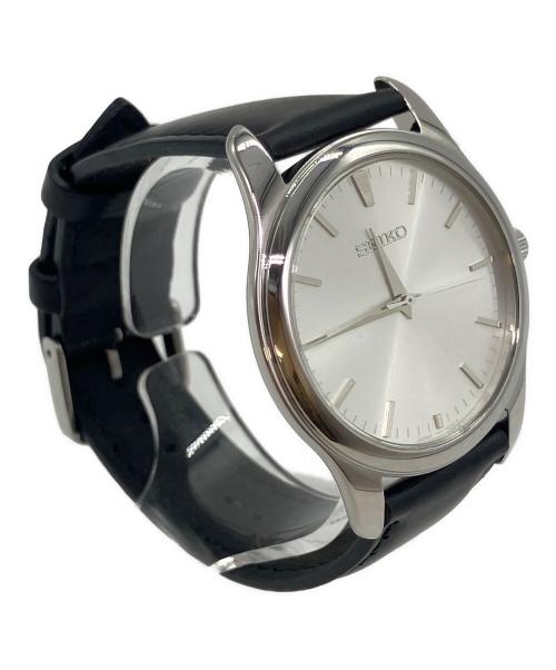 SEIKO（セイコー）SEIKO (セイコー) nano・universe (ナノ・ユニバース) 別注SEIKO3針シンプルクォーツ 腕時計 シルバーの古着・服飾アイテム