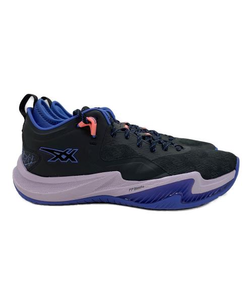 asics（アシックス）asics (アシックス) NOVA SURGE LOW 2 ブラック×ブルー サイズ:SIZE 28.5cmの古着・服飾アイテム
