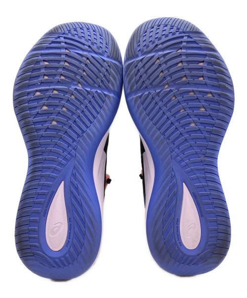 asics（アシックス）asics (アシックス) NOVA SURGE LOW 2 ブラック×ブルー サイズ:SIZE 28.5cmの古着・服飾アイテム