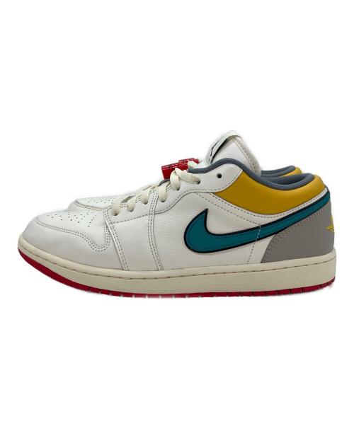 NIKE（ナイキ）NIKE (ナイキ) Air Jordan 1 Low PRM ホワイト×グリーン サイズ:SIZE 28.5cmの古着・服飾アイテム