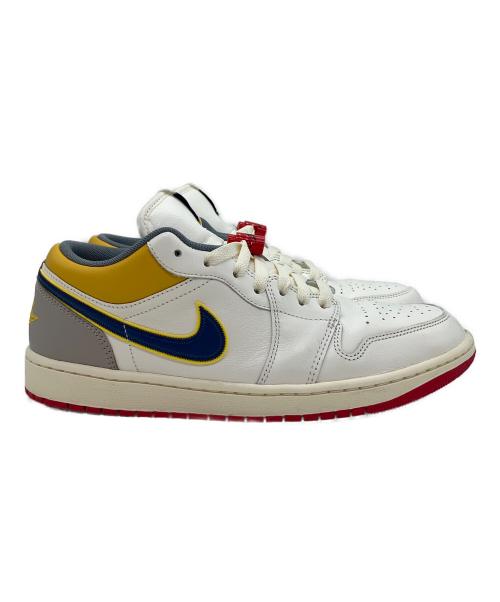 NIKE（ナイキ）NIKE (ナイキ) Air Jordan 1 Low PRM ホワイト×グリーン サイズ:SIZE 28.5cmの古着・服飾アイテム