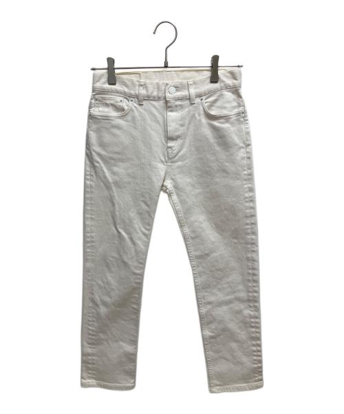 LOUIS VUITTON（ルイ ヴィトン）LOUIS VUITTON (ルイ ヴィトン) スリムストレッチデニムパンツ ホワイト サイズ:SIZE 66cm（W26）の古着・服飾アイテム