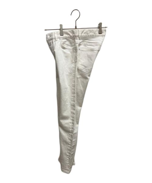 LOUIS VUITTON（ルイ ヴィトン）LOUIS VUITTON (ルイ ヴィトン) スリムストレッチデニムパンツ ホワイト サイズ:SIZE 66cm（W26）の古着・服飾アイテム