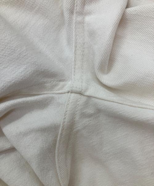 LOUIS VUITTON（ルイ ヴィトン）LOUIS VUITTON (ルイ ヴィトン) スリムストレッチデニムパンツ ホワイト サイズ:SIZE 66cm（W26）の古着・服飾アイテム