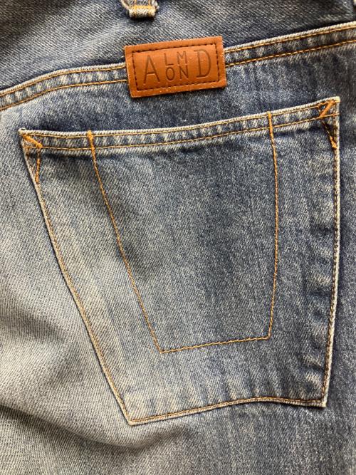 Almond Surf（アーモンド サーフ）Almond Surf (アーモンド サーフ) ALMOND ORGANIC DENIM USED WASH デニムパンツ ネイビー サイズ:SIZE Mの古着・服飾アイテム