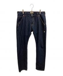 Almond Surf（アーモンド サーフ）の古着「ALMOND ORGANIC DENIM デニムパンツ」｜インディゴ