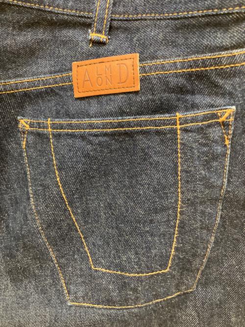 Almond Surf（アーモンド サーフ）Almond Surf (アーモンド サーフ) ALMOND ORGANIC DENIM デニムパンツ インディゴ サイズ:SIZE Mの古着・服飾アイテム