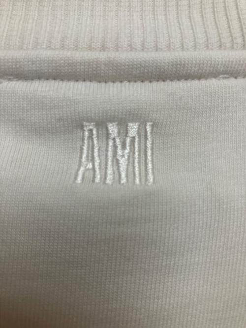 AMI PARIS（アミ パリス）AMI PARIS (アミ パリス) Paris Ami De Coeur Tシャツ ホワイト サイズ:SIZE Mの古着・服飾アイテム