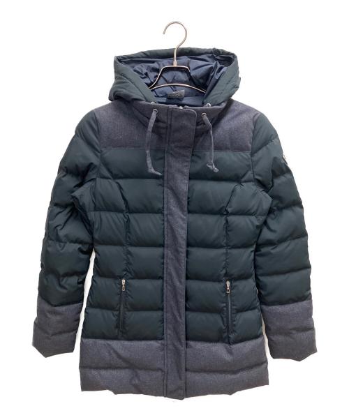 EA7 EMPORIO ARMANI（EA7 エンポリオアルマーニ）EA7 EMPORIO ARMANI (EA7 エンポリオアルマーニ) ダウンジャケット グレー サイズ:SIZE Sの古着・服飾アイテム
