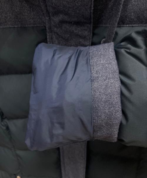 EA7 EMPORIO ARMANI（EA7 エンポリオアルマーニ）EA7 EMPORIO ARMANI (EA7 エンポリオアルマーニ) ダウンジャケット グレー サイズ:SIZE Sの古着・服飾アイテム