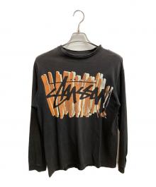 stussy（ステューシー）の古着「長袖カットソー」｜グレー