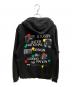 stussy (ステューシー) Dot Collage stussy hooded sweat パーカー ブラック サイズ:SIZE M：10000円
