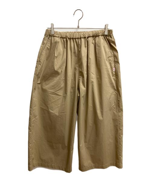 DANTON（ダントン）DANTON (ダントン) クロップドワイドイージーパンツ ベージュ サイズ:SIZE 38の古着・服飾アイテム