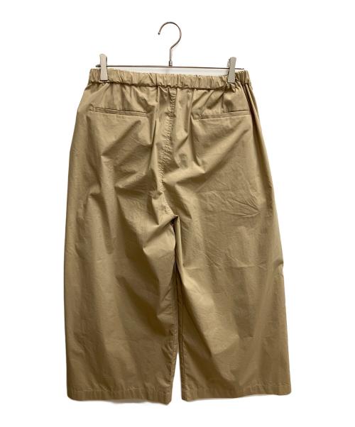 DANTON（ダントン）DANTON (ダントン) クロップドワイドイージーパンツ ベージュ サイズ:SIZE 38の古着・服飾アイテム