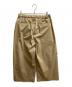 DANTON (ダントン) クロップドワイドイージーパンツ ベージュ サイズ:SIZE 38：10000円