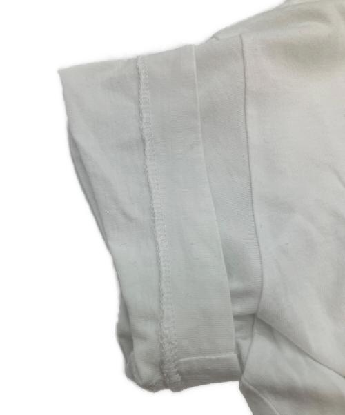 COMME des GARCONS（コムデギャルソン）COMME des GARCONS (コムデギャルソン) ショートスリーブ裾フリルカットソー ホワイト サイズ:SIZE XSの古着・服飾アイテム
