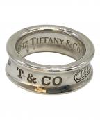 TIFFANY & Co.ティファニー）の古着「1837 ナローリング シルバーリング」｜シルバー