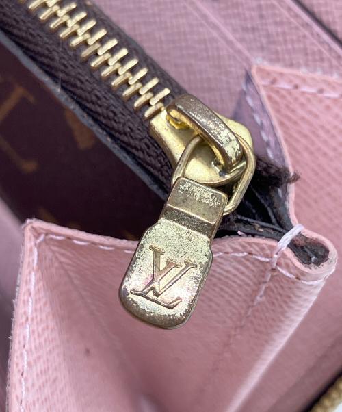 LOUIS VUITTON（ルイ ヴィトン）LOUIS VUITTON (ルイ ヴィトン) モノグラム　ポルトフォイユ・クレマンス ブラウンの古着・服飾アイテム