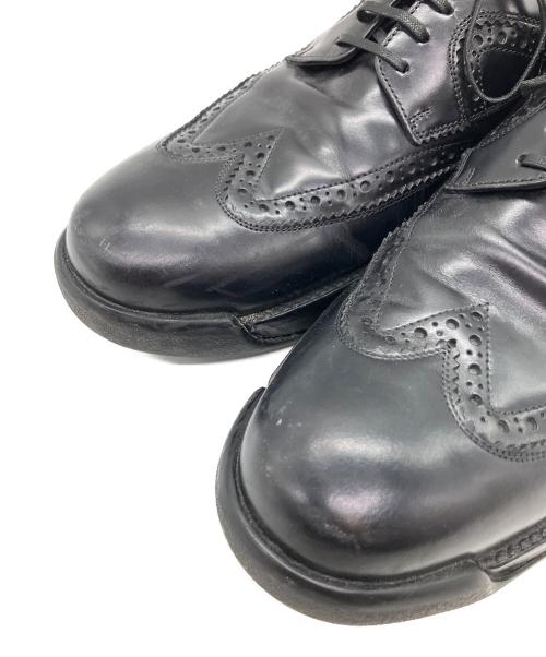 Salvatore Ferragamo（サルヴァトーレ フェラガモ）Salvatore Ferragamo (サルヴァトーレ フェラガモ) レザーシューズ ブラック サイズ:SIZE 7の古着・服飾アイテム