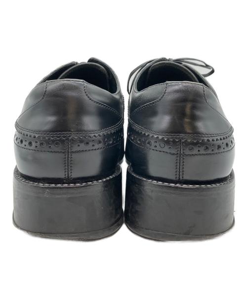 Salvatore Ferragamo（サルヴァトーレ フェラガモ）Salvatore Ferragamo (サルヴァトーレ フェラガモ) レザーシューズ ブラック サイズ:SIZE 7の古着・服飾アイテム