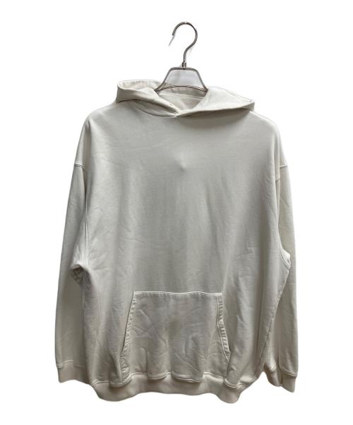 BALENCIAGA（バレンシアガ）BALENCIAGA (バレンシアガ) バックロゴ プリント フーディ パーカー ホワイト サイズ:SIZE Sの古着・服飾アイテム