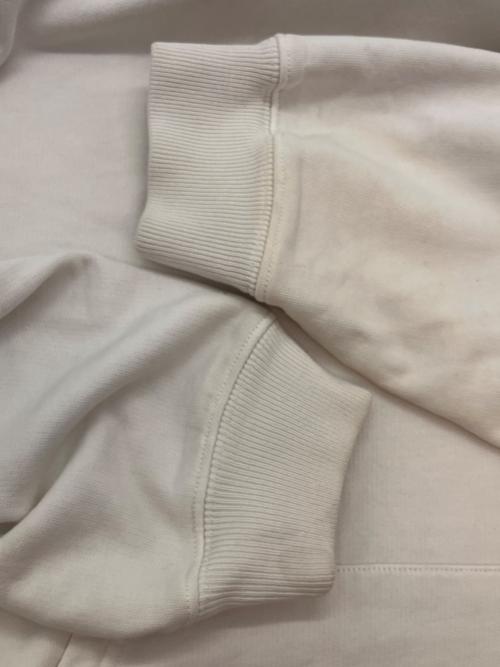 BALENCIAGA（バレンシアガ）BALENCIAGA (バレンシアガ) バックロゴ プリント フーディ パーカー ホワイト サイズ:SIZE Sの古着・服飾アイテム