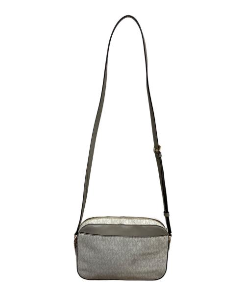 MICHAEL KORS（マイケルコース）MICHAEL KORS (マイケルコース) JET SET ITEM LG EW ZP CHAIN XBODY　ショルダーバッグ ホワイトの古着・服飾アイテム