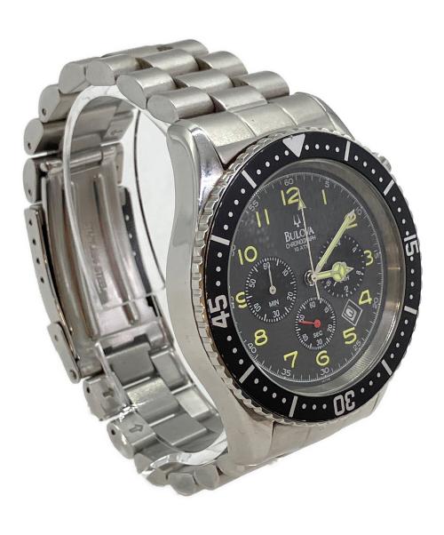 BULOVA（ブローバ）BULOVA  (ブローバ) クロノグラフ　クォーツ腕時計 グレーの古着・服飾アイテム