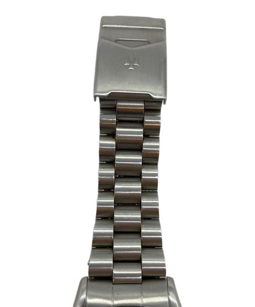 BULOVA（ブローバ）BULOVA  (ブローバ) クロノグラフ　クォーツ腕時計 グレーの古着・服飾アイテム