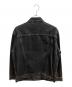 LEVI'S (リーバイス) TYPEⅢ リラックスフィットトラッカージャケット デニムジャケット ブラック サイズ:SIZE S：10000円