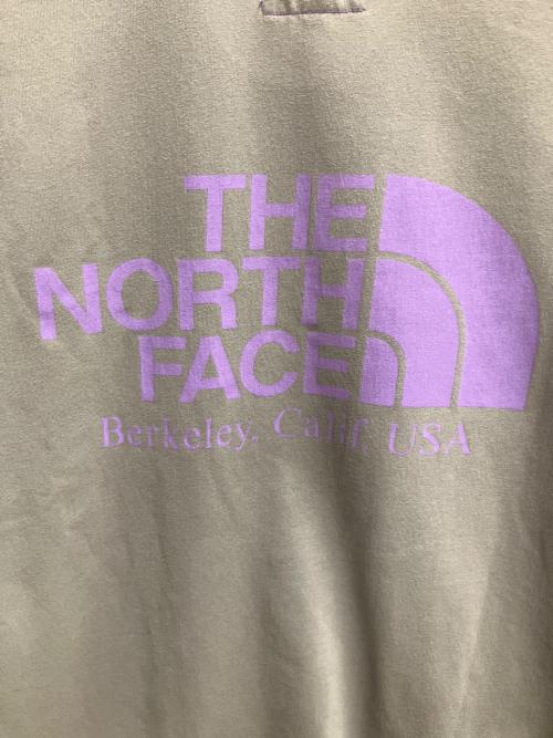 THE NORTHFACE PURPLELABEL（ザ・ノースフェイス パープルレーベル）THE NORTHFACE PURPLELABEL (ザ・ノースフェイス パープルレーベル) BEAMS (ビームス) 別注ロゴプリントTシャツ 半袖カットソー オリーブ サイズ:SIZE Mの古着・服飾アイテム