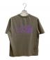 THE NORTHFACE PURPLELABEL (ザ・ノースフェイス パープルレーベル) BEAMS (ビームス) 別注ロゴプリントTシャツ 半袖カットソー オリーブ サイズ:SIZE M：7000円