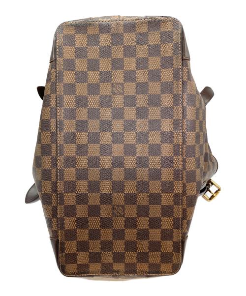 LOUIS VUITTON（ルイ ヴィトン）LOUIS VUITTON (ルイ ヴィトン) ダミエ ハムステッドPM　ハンドバッグ ブラウンの古着・服飾アイテム