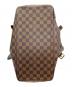 中古・古着 LOUIS VUITTON (ルイ ヴィトン) ダミエ ハムステッドPM　ハンドバッグ ブラウン：50000円