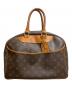 LOUIS VUITTON（ルイ ヴィトン）の古着「モノグラム　ドーヴィル(ボーリングヴァニティ)」｜ブラウン