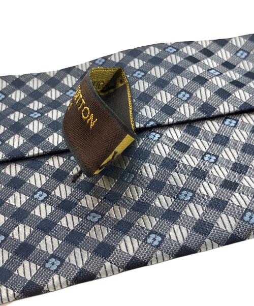LOUIS VUITTON（ルイ ヴィトン）LOUIS VUITTON (ルイ ヴィトン) ネクタイ ブルー×グレー サイズ:不明の古着・服飾アイテム