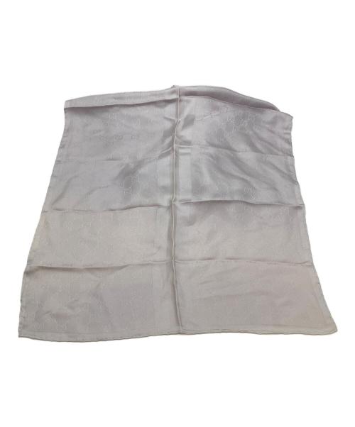 GUCCI（グッチ）GUCCI (グッチ) シルクスカーフ ピンクの古着・服飾アイテム